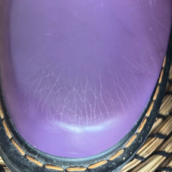 Dr. Martens DRENCH Wellington Wellies - Purple Rubber Boots – Size 8 - Picture 9 of 12